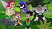 Teen Titans Go! Color Swap Transforms ✪ Fairy with Robin Raven Starfire Cyborg Coloring For Kids