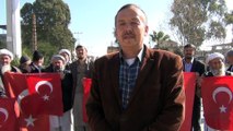 Antakya'da yaşayan Özbeklerden Zeytin Dalı Harekatına destek - HATAY