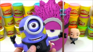 Giant Purple Minion Playdoh Surprise Egg with Despicable Me Toys