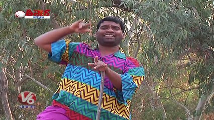 Bithiri Sathi Digging Tunnel To Steal Petrol | Teenmaar News | V6 News