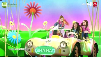 Arabs Got Talent -شهد العميري- عرض النصف نهائيات