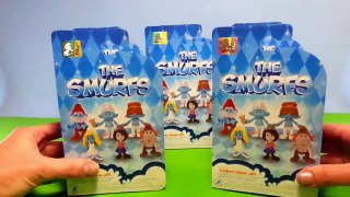 Смурфики - веселые ребята распаковка мультфильм с игрушками на русском the smurfs