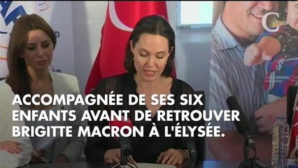 INFO CLOSER. Angelina Jolie et Brigitte Macron : ce qu'elles se sont dit