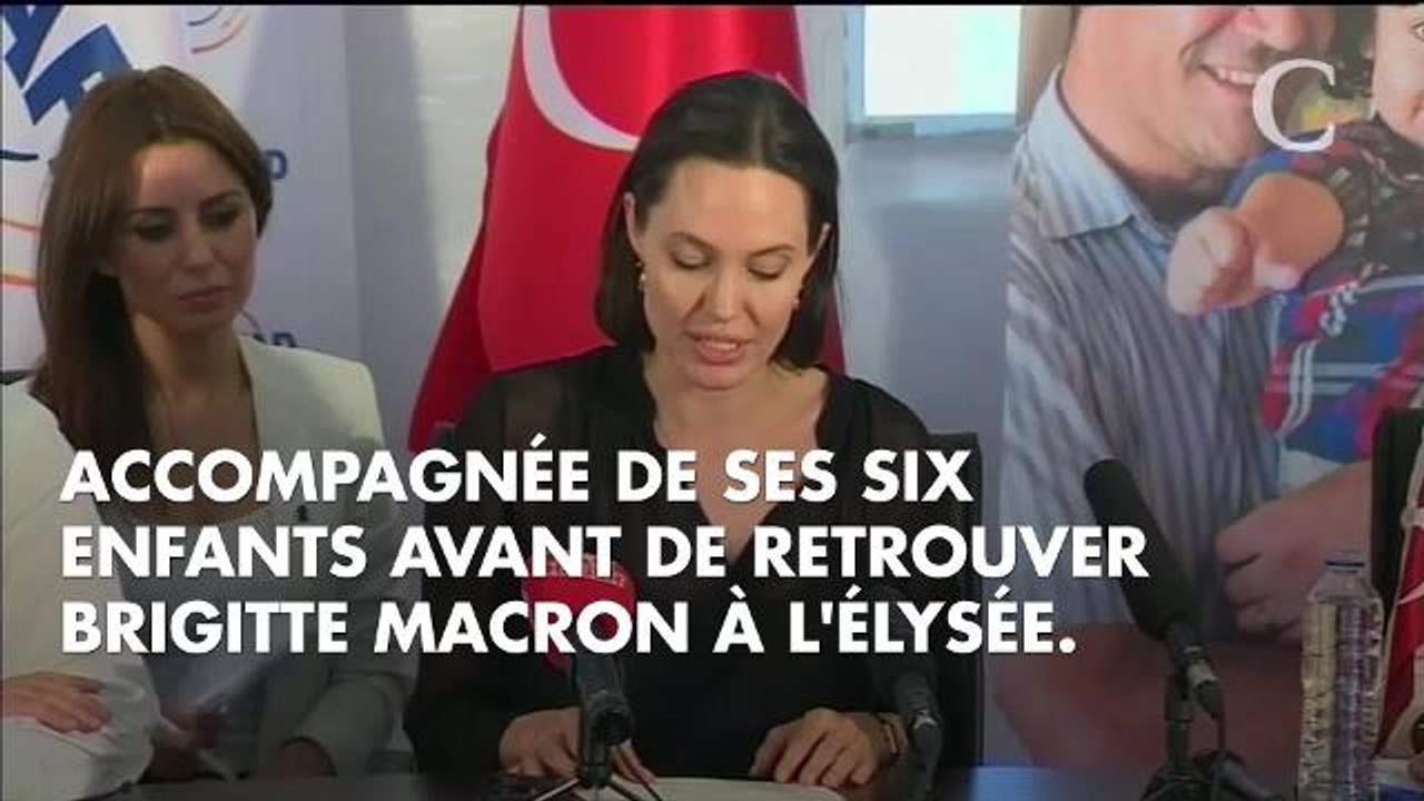 INFO CLOSER. Angelina Jolie et Brigitte Macron : ce qu'elles se sont dit
