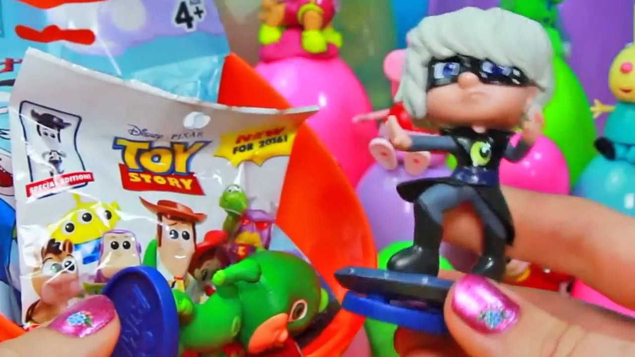 Patrulha Canina Peppa Pig Ovos Surpresa Aprendendo Cores Brinquedos em Portugues Ingles