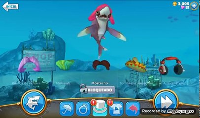 hungry shark world mod gemas y dinero infinito
