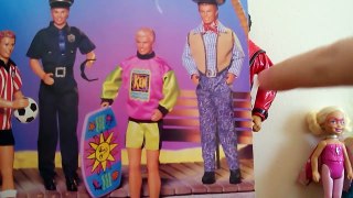 Goodwill Toy Shopping Retro Vintage 1994 Barbie Ken Michael Jackson Cowboy Doll Mashup