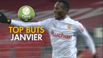 Top Buts Dominos Ligue 2 - Janvier (saison 2017/2018)