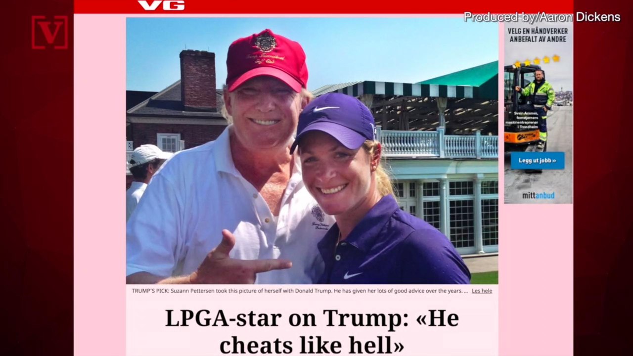 LPGA Golfer Suzann Pettersen Denies Saying Trump 'Cheats Like Hell' at Golf