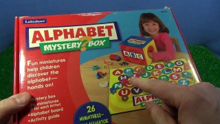 Alphabet Mystery Box - Learning Your Letters With Fun Kids Toy Surprises