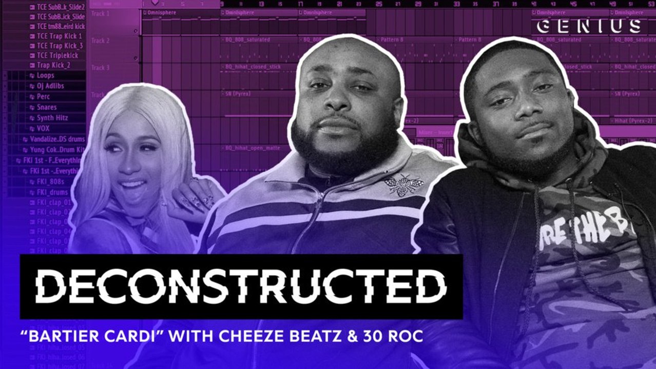 The Making Of Cardi B's "Bartier Cardi" With Cheeze Beatz & 30 Roc