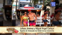 Julissa Jiménez y Miguel Angel Cartaya llegado de Venezuela nos hablan de sus vacaciones