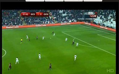 Goal  Yilmaz D.(1:1) Besiktas - Genclerbirligi