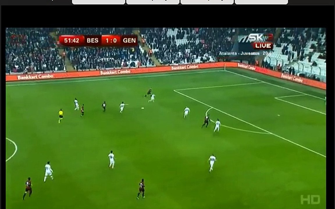 Goal  Yilmaz D.(1:1) Besiktas - Genclerbirligi
