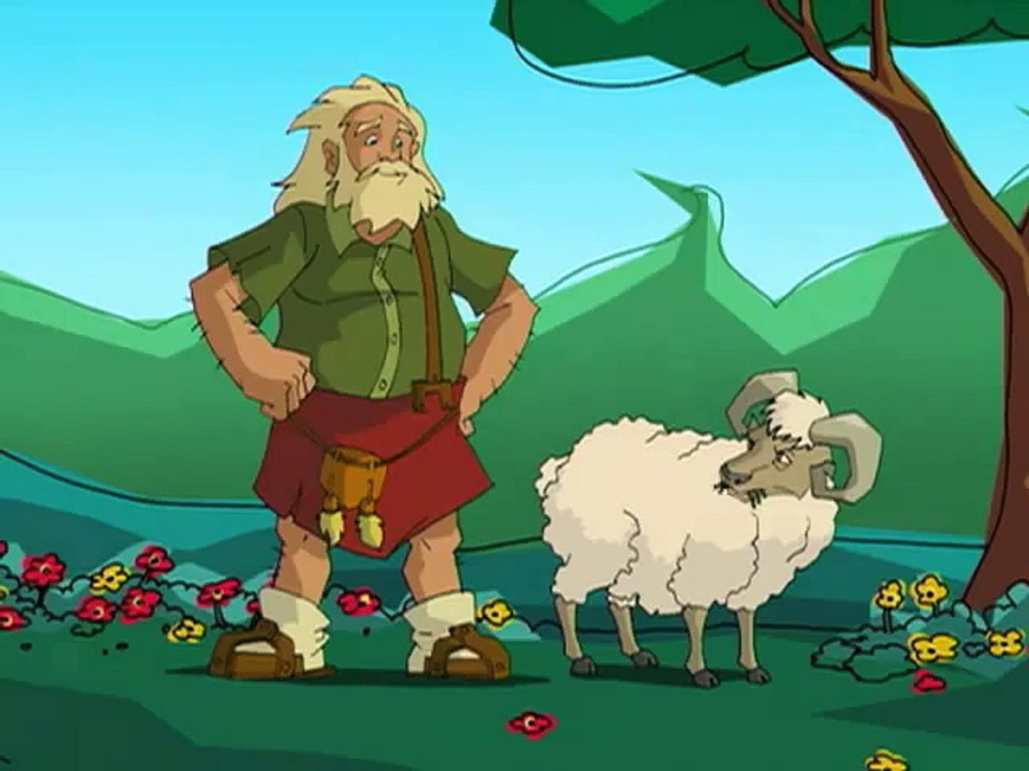 ⁣Jackie Chan Adventures S03E08 Sheep In Sheep Out