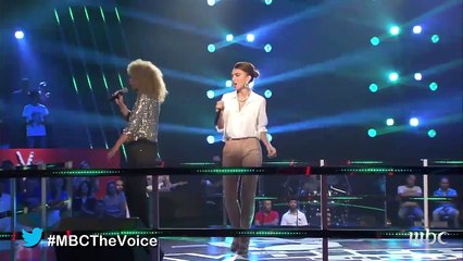#MBCTheVoice - Rolling In The Deep الموسم الأول - مارينا وجودي