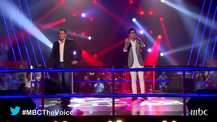 #MBCTheVoice - الموسم الأول - قصي حاتم و ابراهيم الدواليبي غرق الغرقان