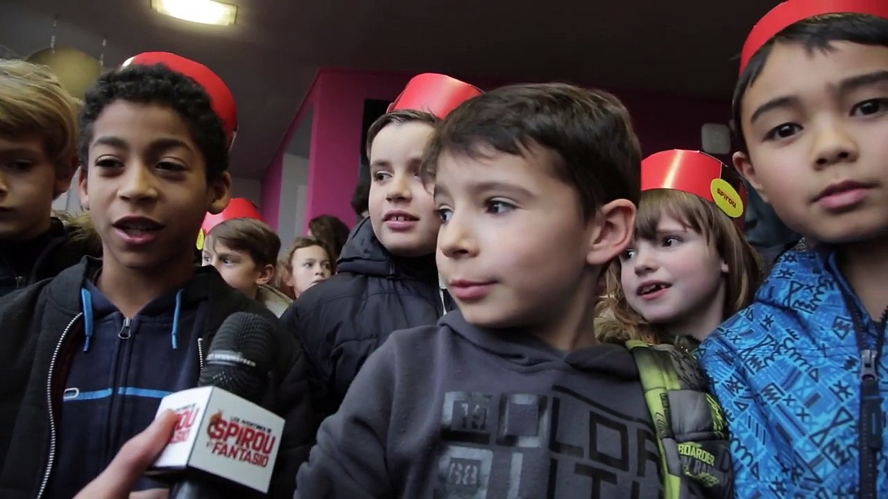 Les Aventures de Spirou et Fantasio - Vidéo réactions Festival de la Bande Dessinée d'Angoulême [720p]