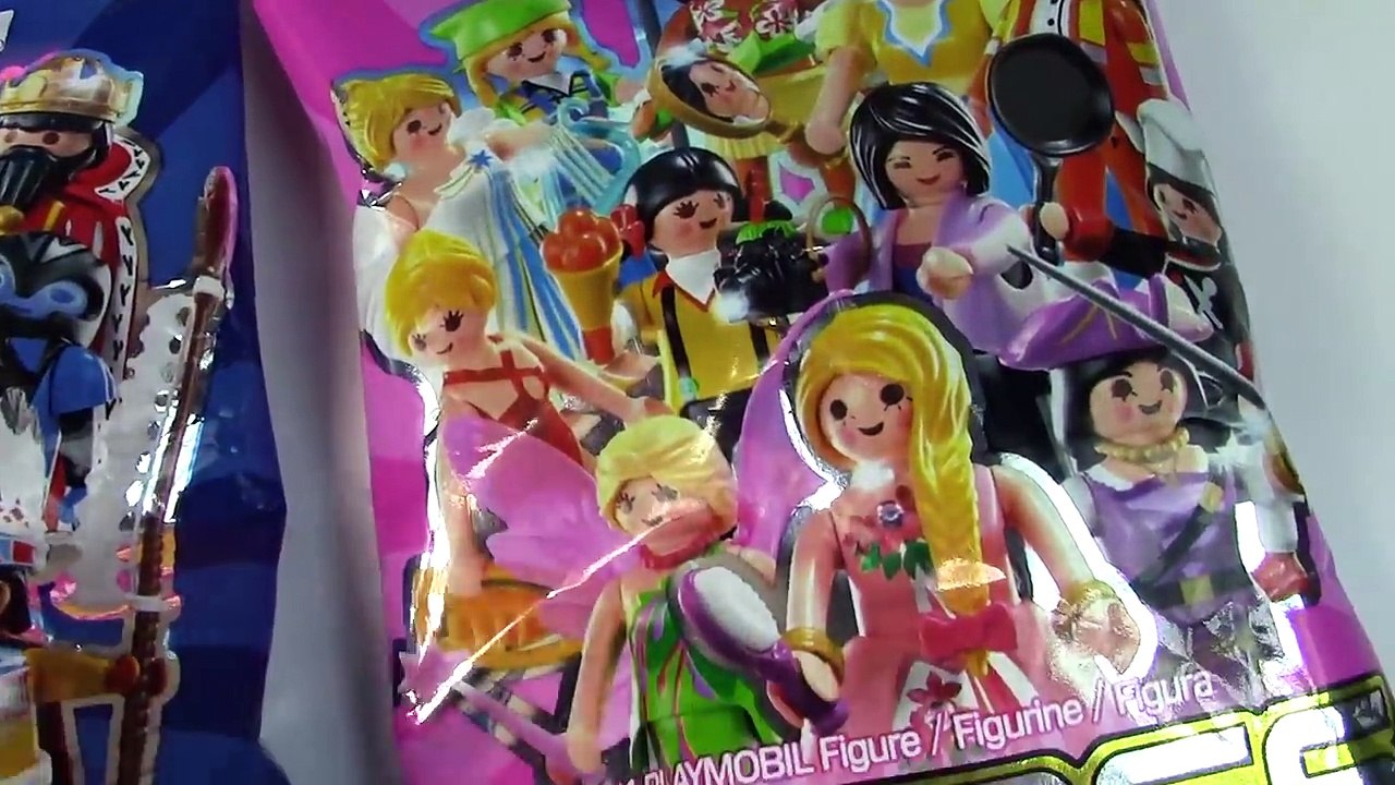 Playmobil Blind Bag Opening Series 4 Mystery Surprise Packs Girls Boys Collection Set toy Review