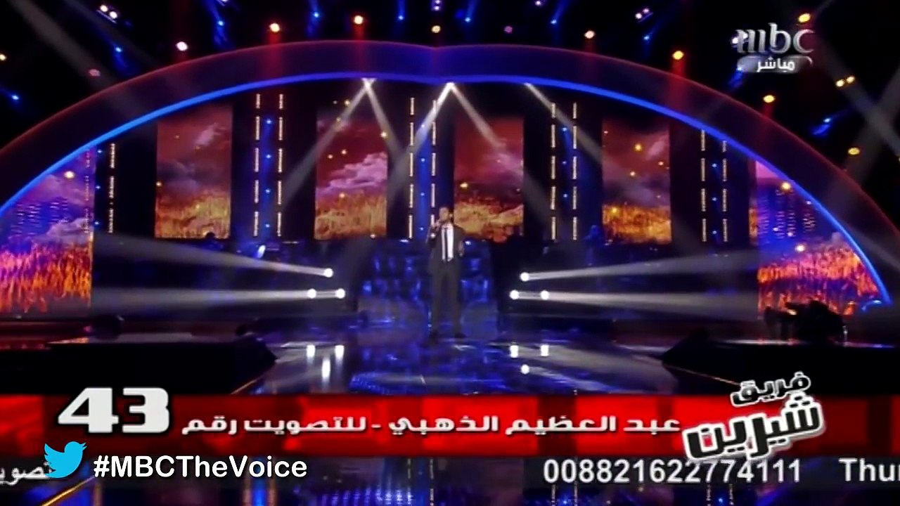 #MBCTheVoice -الموسم الأول - عبد العظيم الذهبي...
