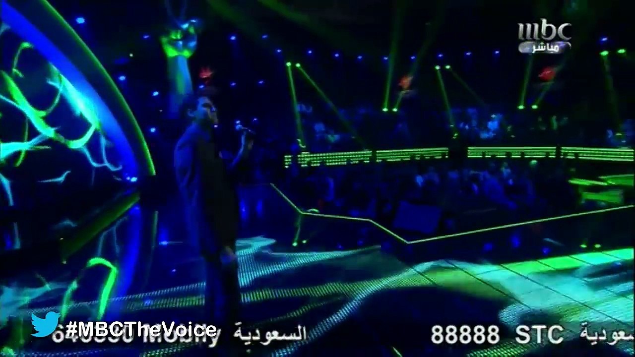 #MBCTheVoice -الموسم الأول - محمد عدلي انا اشتق...