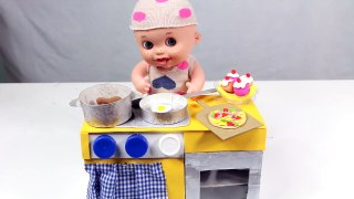DIY Juguetes caseros: cocina para muñecos