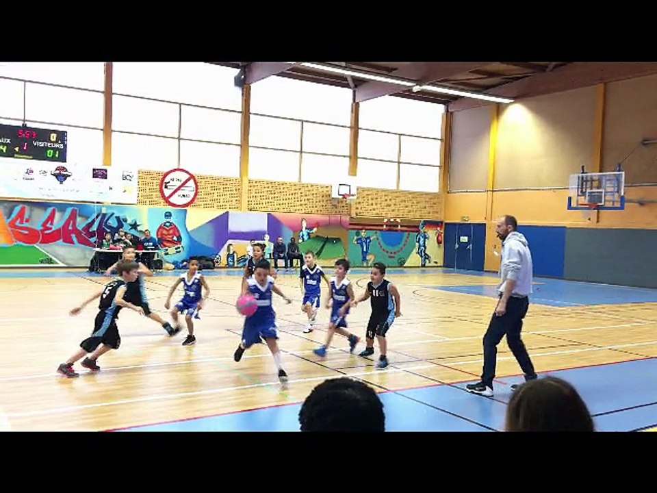SCBB U11-3 / BB SAINTRY ST-PIERRE-2 (20/01/2018) : VICTOIRE  61/15