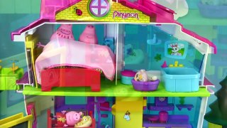 PEPPA PIG Y EL CUENTO DE PETER PAN! Pepa y miles de juguetes Pinypon contra Capitan y las piratas