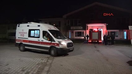 Edirne'de Sığınmacıların Kaldığı Binada Yangın