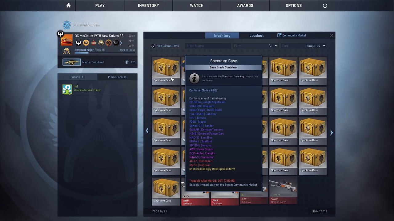 $1000 SPECTRUM CASE UNBOXING.. (CS:GO Opening New Cases)