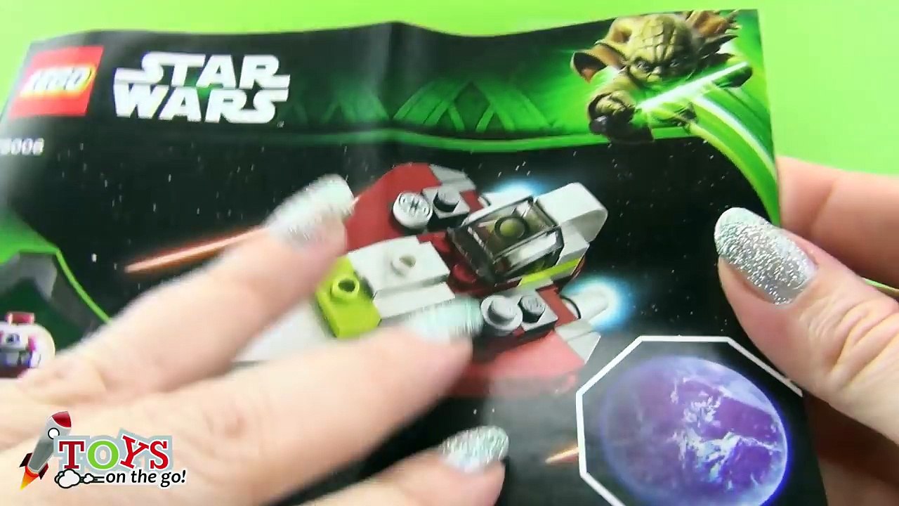 LEGO Star Wars Jedi Starfighter, Snowspeeder, Naboo Starfighter - Juguetes Star Wars