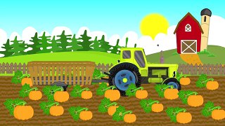 Tror For Kids | Halloween Pumpkins | Traktor Dla Dzieci - Dynie