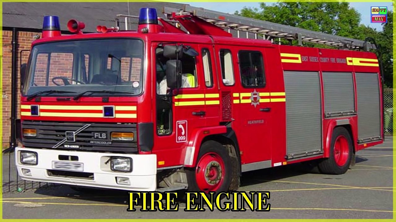 Transportation names and sounds kids learning learning video