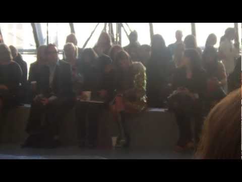 Anna Dello Russo reading Grazia on the FROW at London Fashion Week| Grazia UK
