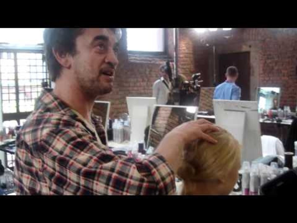 Eugene Souleiman explains the hair look before Missoni's Spring / Summer 2012 show!| Grazia UK