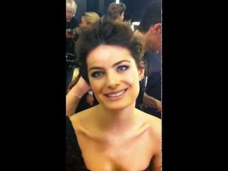 Isabeli Fontana backstage at the Dolce & Gabbana Spring/Summer 2012 | Grazia| Grazia UK