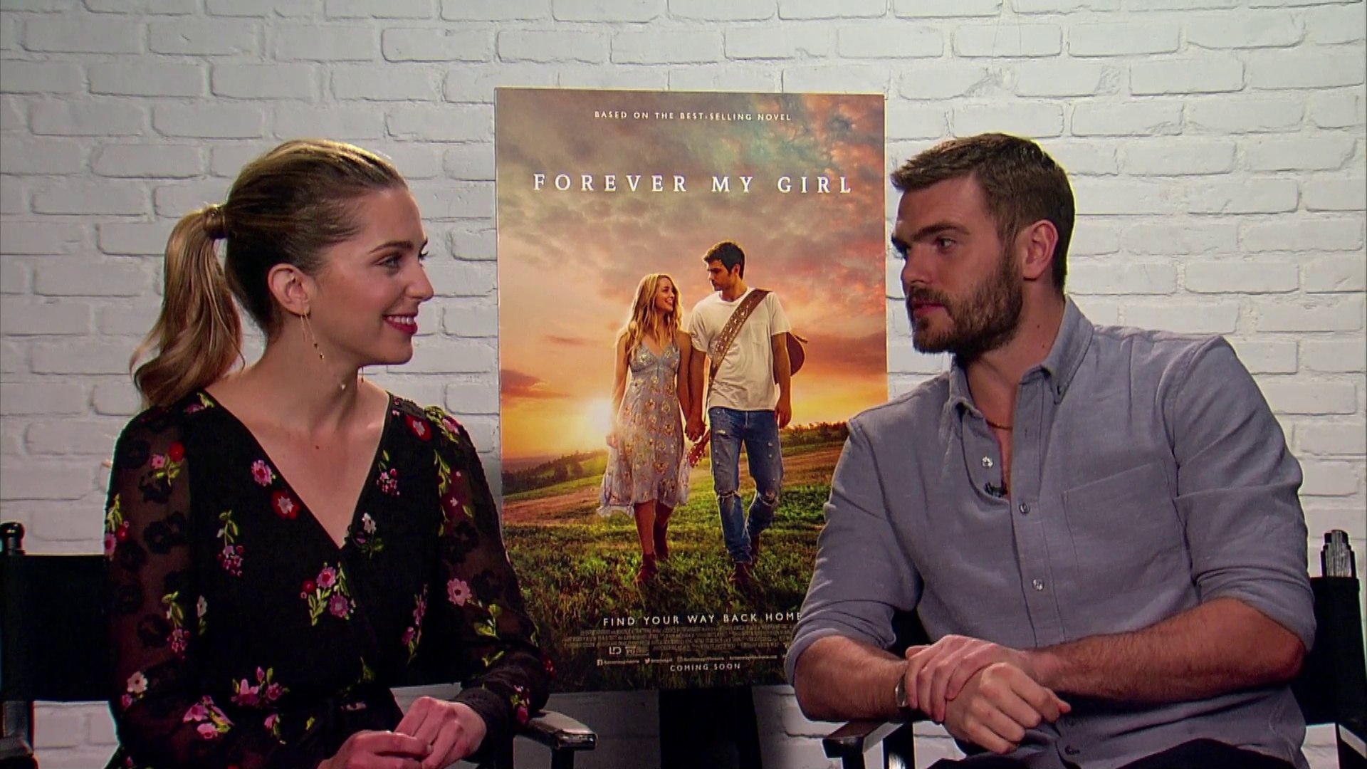 IR Interview: Jessica Rothe & Alex Roe For "Forever My Girl" [Roadside  Attractions] - video Dailymotion