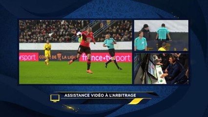 Coupe de la Ligue - 1/2 finale : Rennes - PSG - L'égalisation de Khazri est annulée après le recours à la vid...