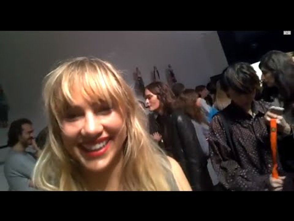 Suki Waterhouse At Burberry SS15  GOOGLE GLASS| Grazia UK