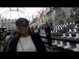 Kris Jenner at Chanel's SS15 show  GLASS| Grazia UK