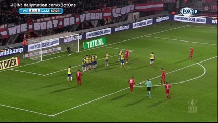 Adam Maher Goal HD - Twente 2 - 1 Cambuur  - 31.01.2018 (Full Replay)