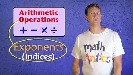 Math Antics - Intro To Exponents (aka Indices)