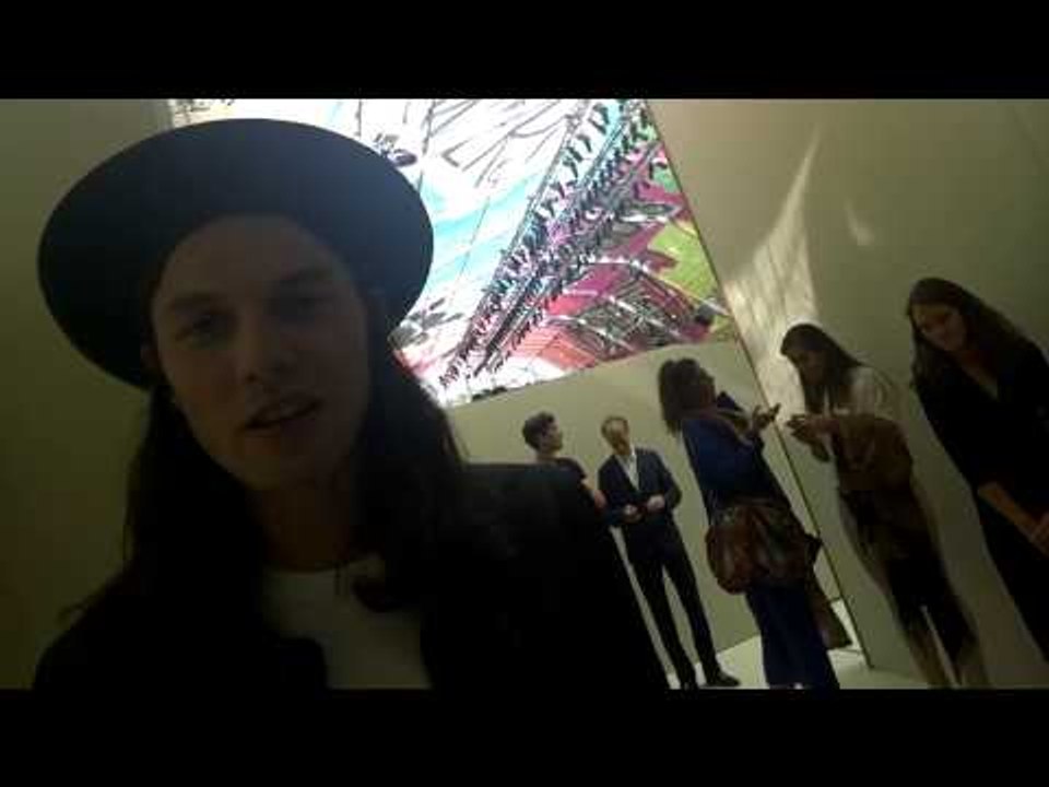James Bay At Burberry SS15  GOOGLE GLASS| Grazia UK
