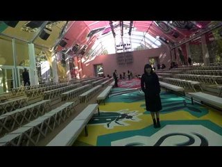 Leaving Burberry's SS15 Show  GOOGLE GLASS| Grazia UK