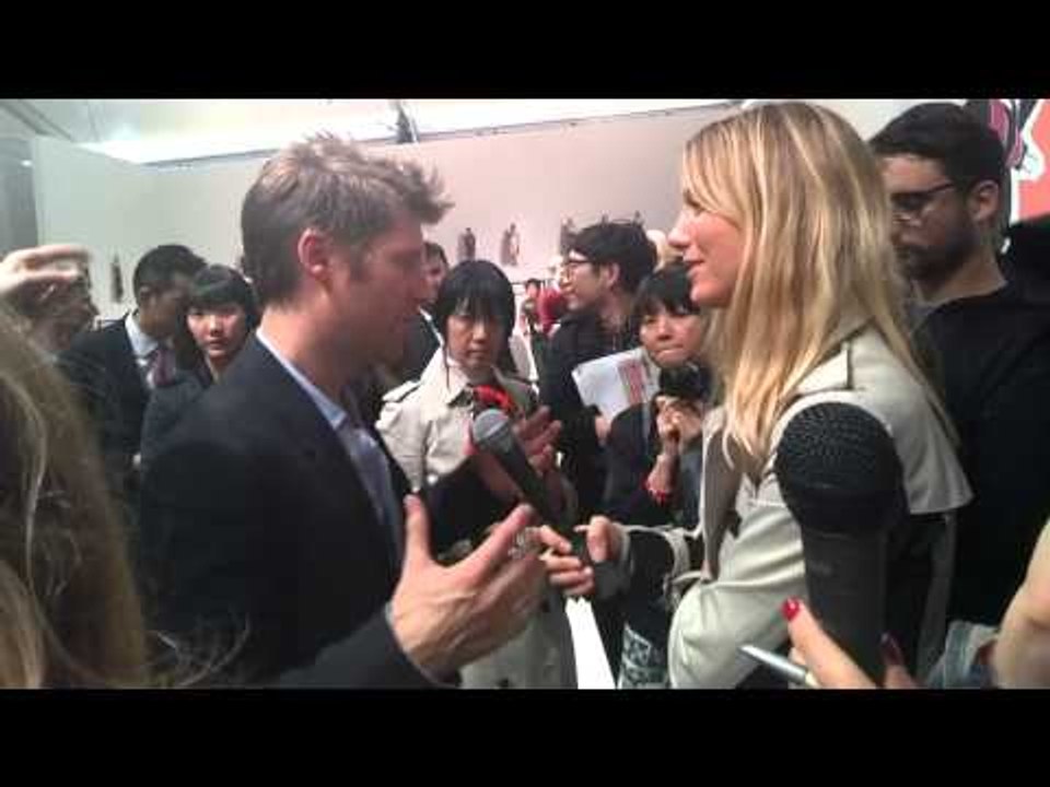 Christopher Bailey Backstage At Burberry SS15  GOOGLE GLASS| Grazia UK
