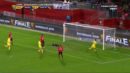 Marquinhos Goal HD - Rennes 0 - 2 Paris SG  - 31.01.2018 (Full Replay)