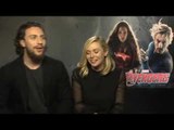 Elizabeth Olsen And Aaron Taylor Johnson Talk The Avengers| Grazia UK