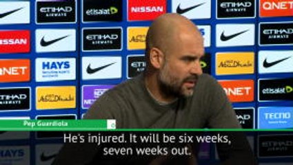 Sane set for long absence through injury - Guardiola