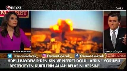 Osman Gökçek: Baydemir'in ağzından şer fışkırıyor