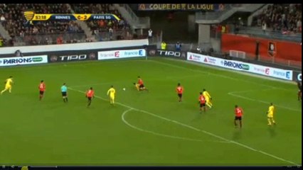 Lo Celso Goal - Rennes vs PSG  0-3   30.01.2017 (HD)